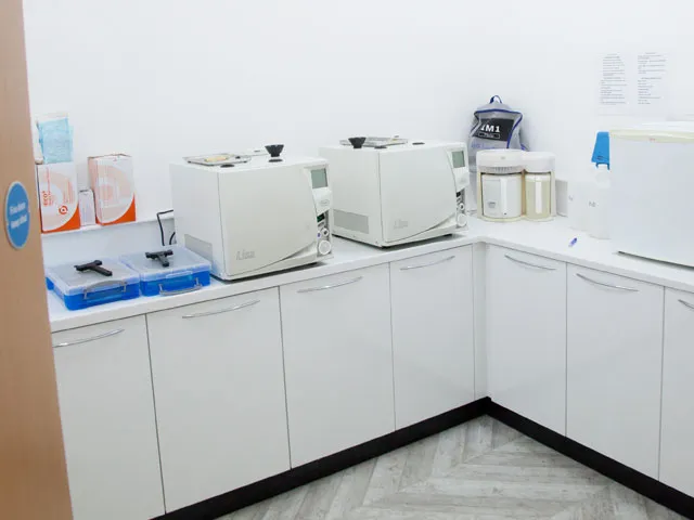 Dental decontamination room design