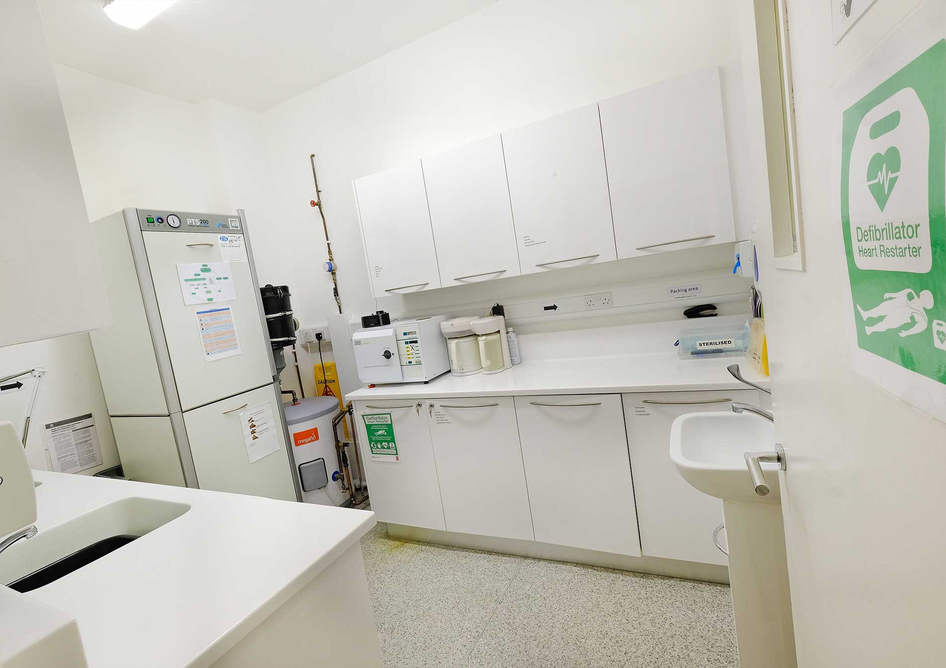 MiSmile Birmingham Dental Practice Decontamination Room design and build
