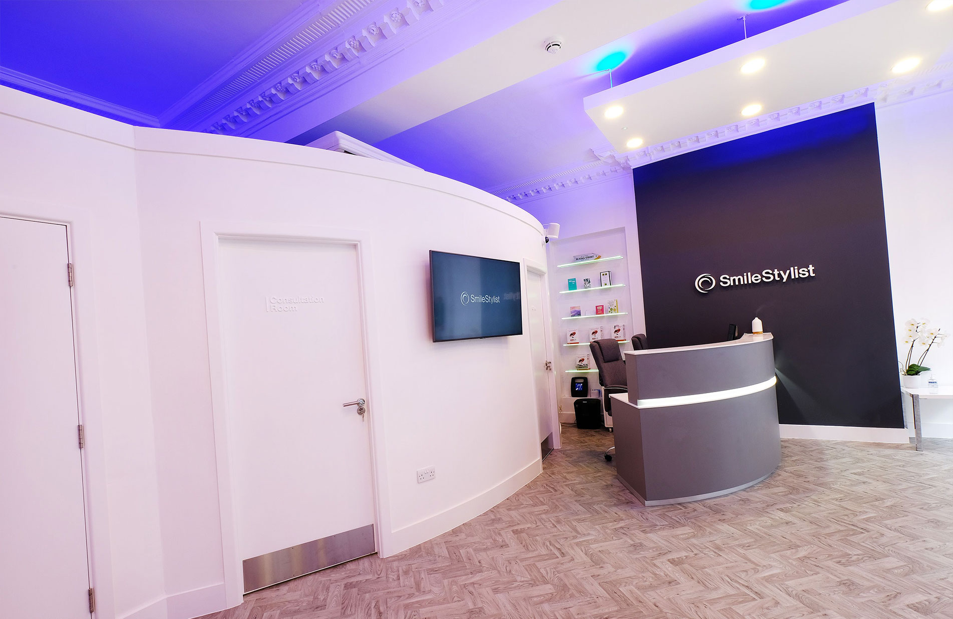 SmileStylist Dental Practice Reception fit out